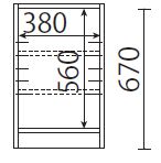 42下台 板扉L/R