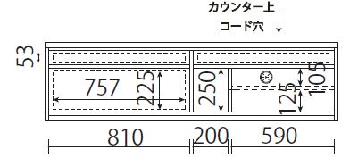 168テレビローボードA