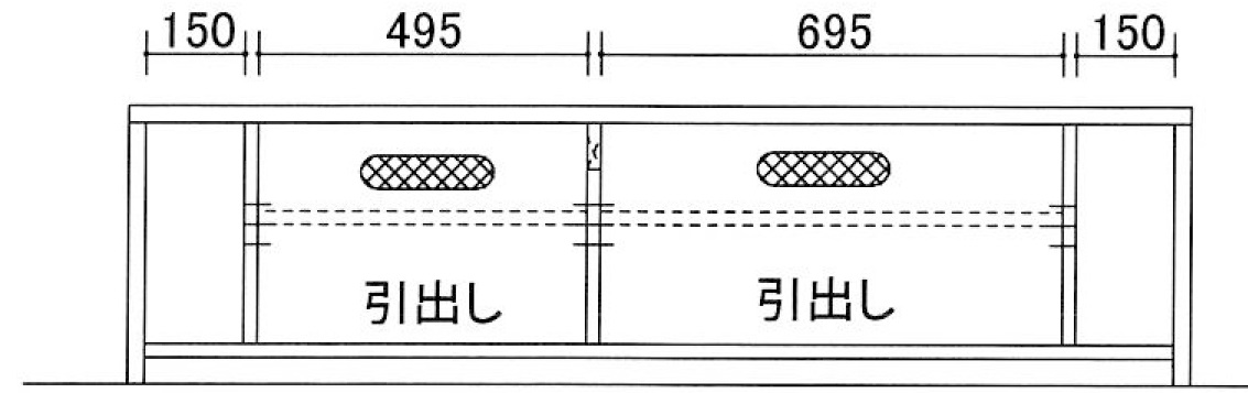 160テレビローボード＋壁掛けパネルセット